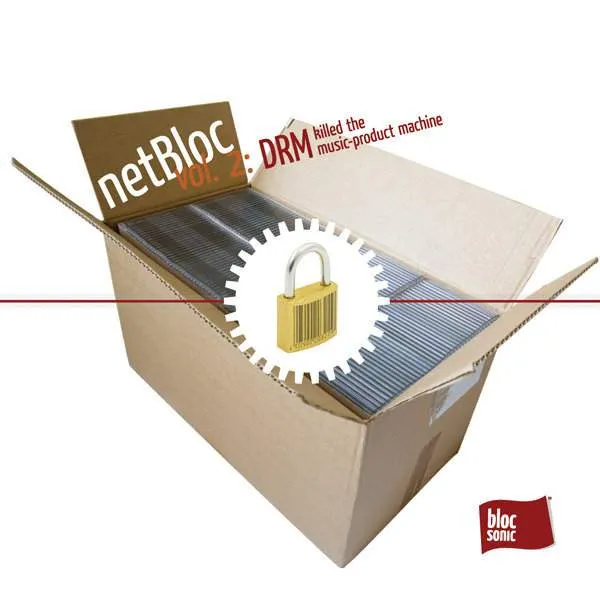 netBloc Vol. 2 Cover for “netBloc Volume 2 (DRM killed the music-product machine)” by Various Artists