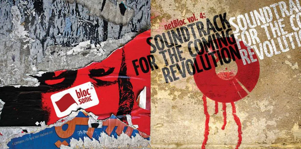 netBloc Vol. 4 Insert for “netBloc Volume 4 (Soundtrack for the Coming Revolution)” by Various Artists