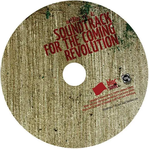 netBloc Vol. 4 Disc for “netBloc Volume 4 (Soundtrack for the Coming Revolution)” by Various Artists
