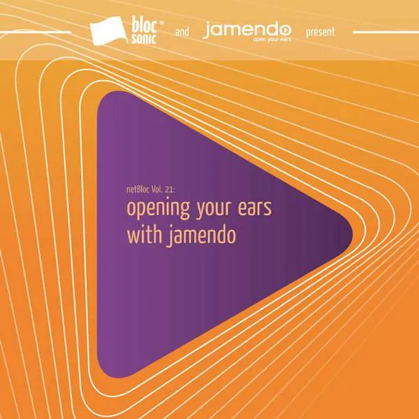 Album Cover for “netBloc Volume 21 (opening your ears with jamendo)” by Various Artists