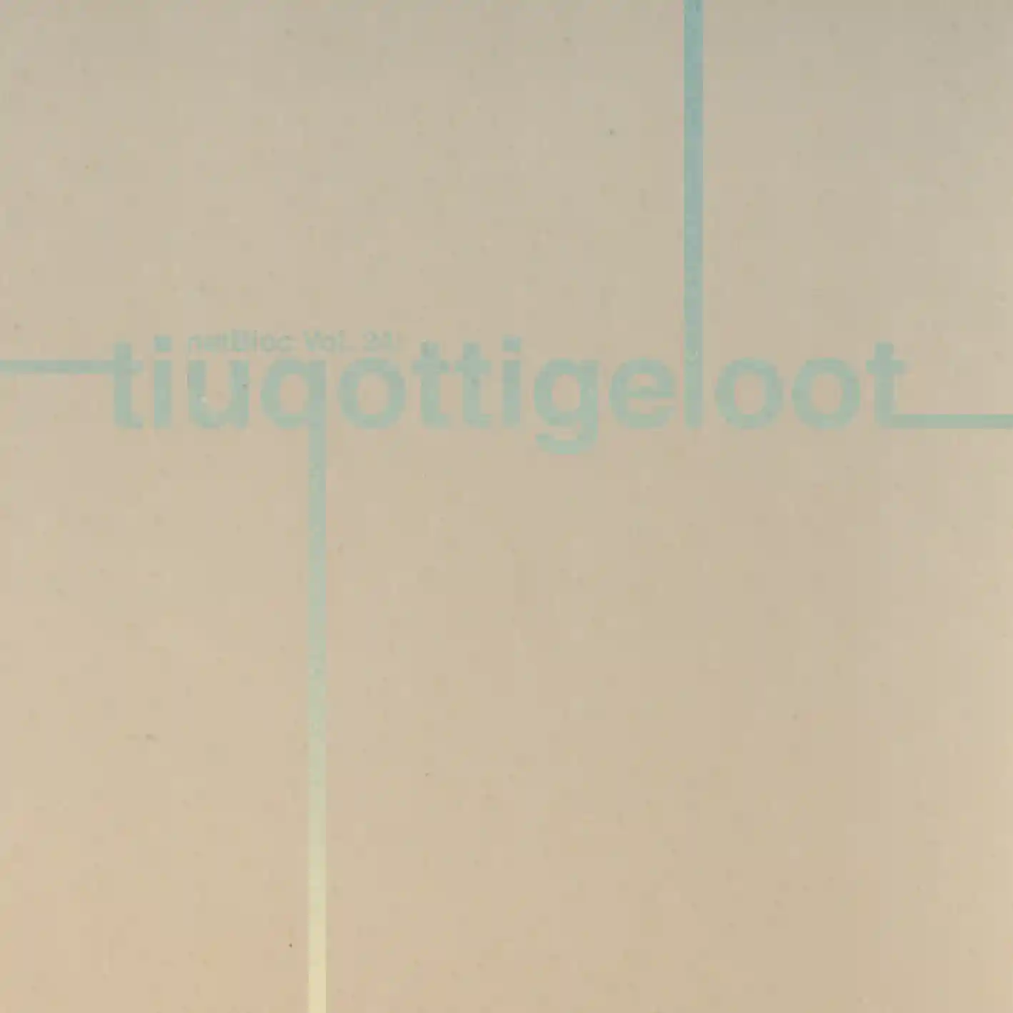 Album Cover for “netBloc Volume 24 (tiuqottigeloot)” by Various Artists