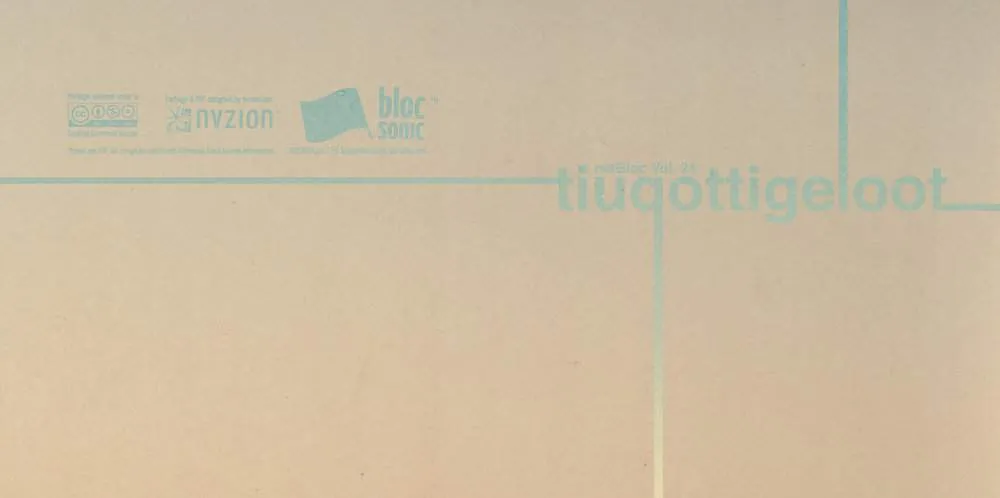 Album Insert for “netBloc Volume 24 (tiuqottigeloot)” by Various Artists