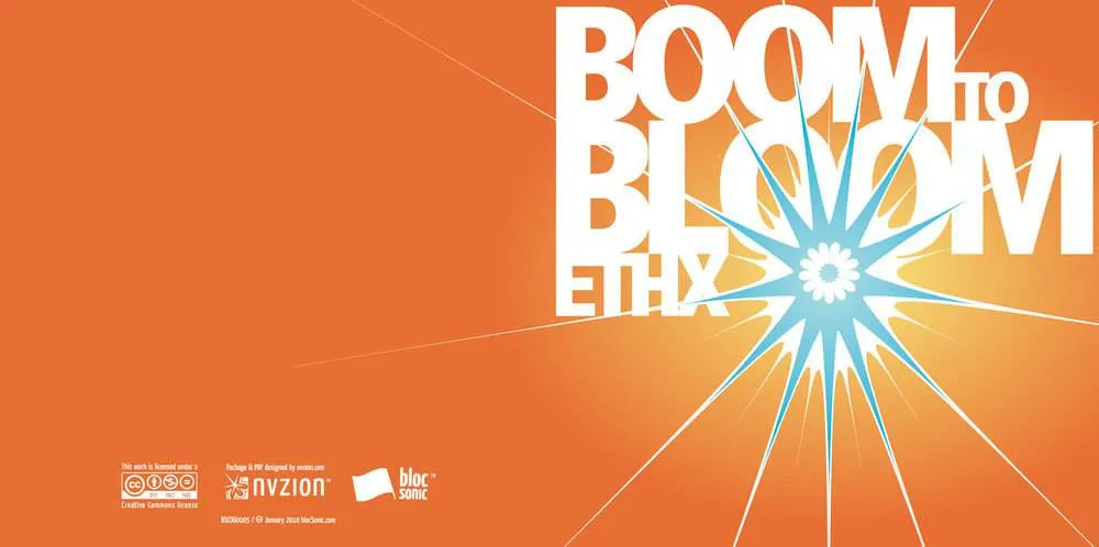Album Insert for “Boom To Bloom” by ETHX