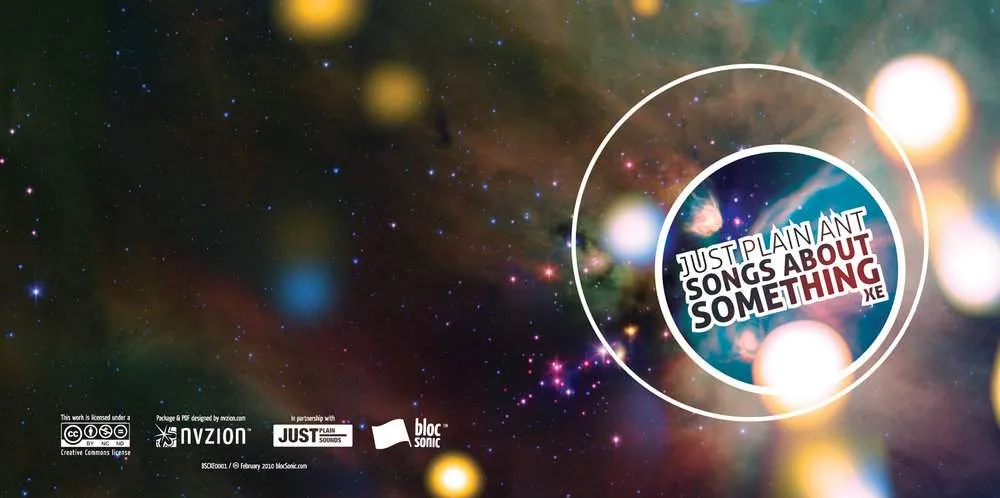Album Insert for “Songs About Something XE” by Just Plain Ant