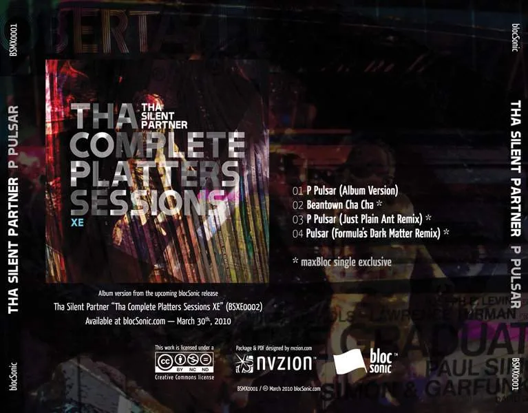 Album Traycard for “P Pulsar” by Tha Silent Partner