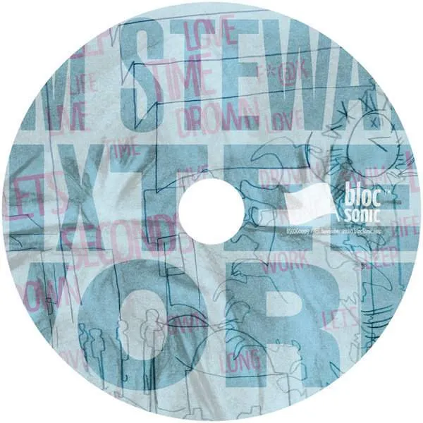 Album disc for “Sixteen Words” by Liam Stewart