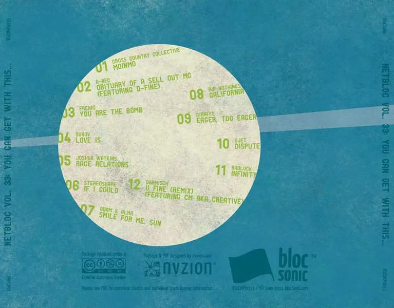 Album traycard for “netBloc Vol. 33: You can get with this...” by Various Artists