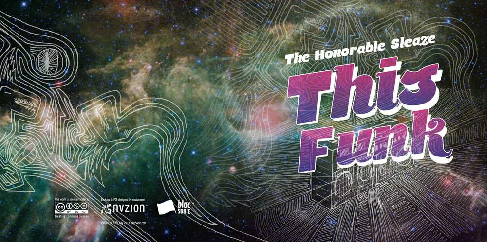 Album insert for “This Funk” by The Honorable Sleaze