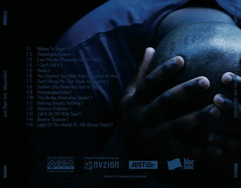Album traycard for “[albumtitle]” by Just Plain Ant
