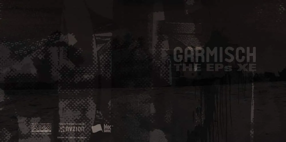 Album insert for “The EPs XE” by Garmisch