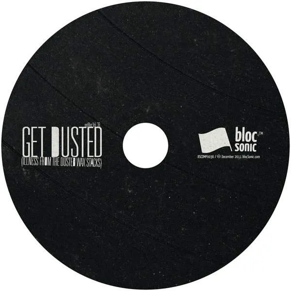 Album disc for “netBloc Vol. 36: Get Dusted (Illness From The Dusted Wax Stacks)” by Various Artists
