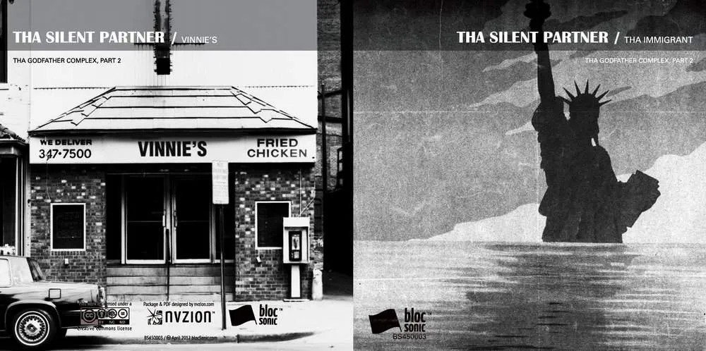 Album insert for “Tha Immigrant (Tha Godfather Complex, Part 2)” by Tha Silent Partner