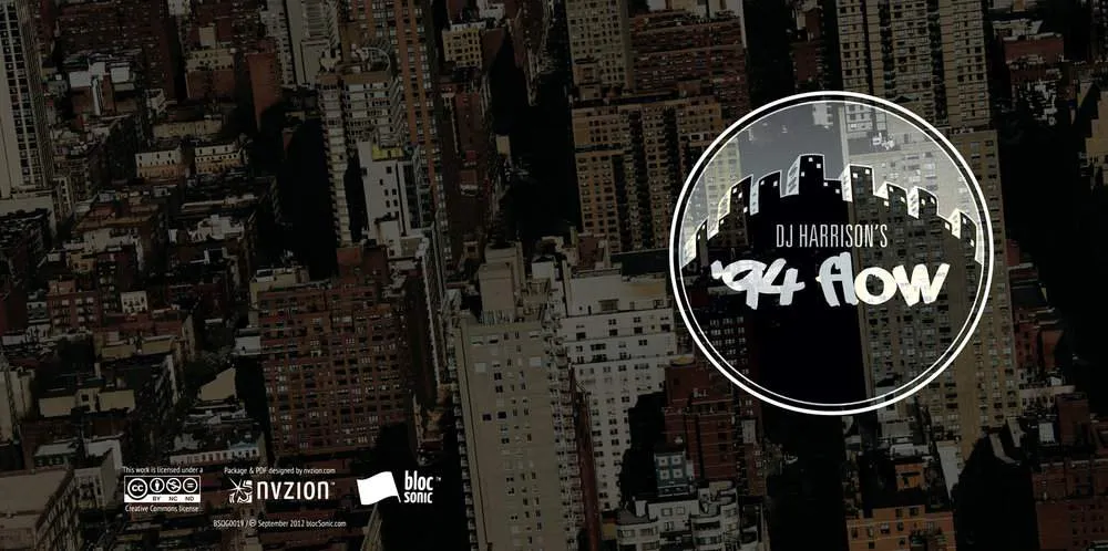 Album insert for “'94 Flow” by DJ Harrison