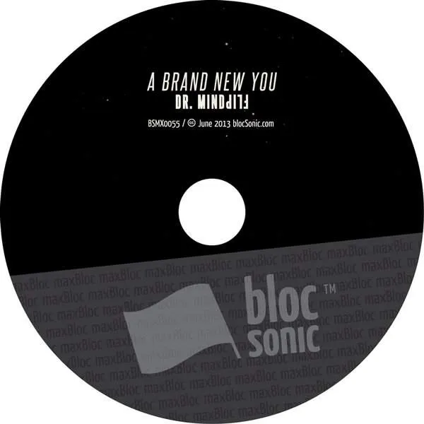 Album disc for “A Brand New You” by Dr. Mindflip