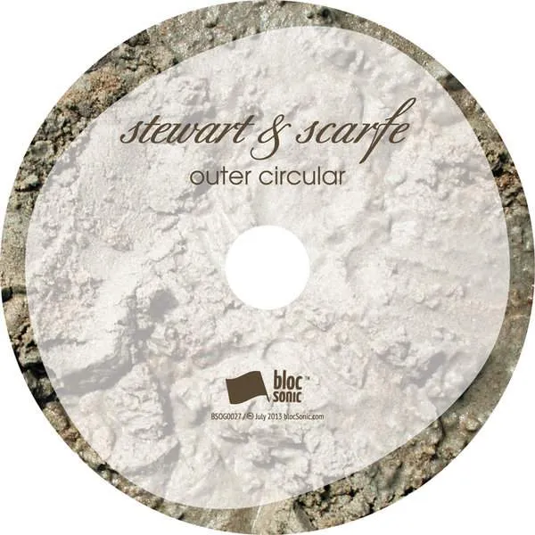 Album disc for “Outer Circular” by Stewart & Scarfe