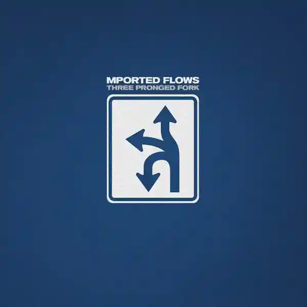 Album cover for “Three Pronged Fork” by Mported Flows