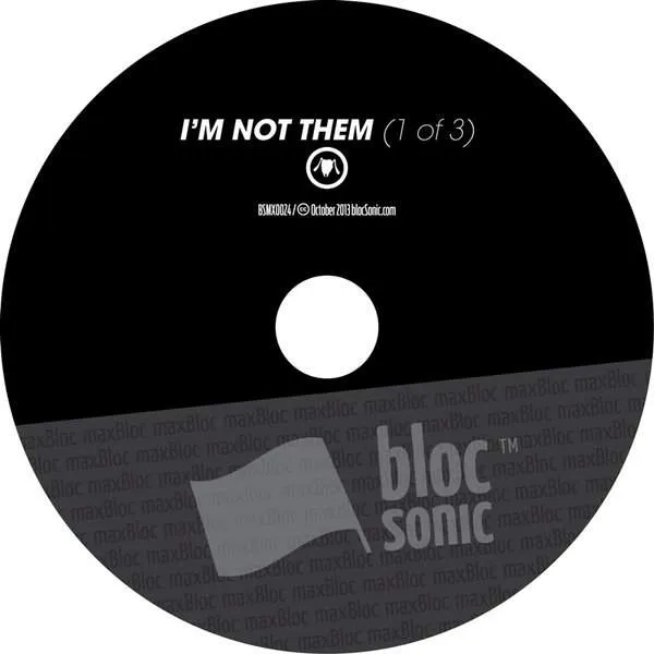 Album disc for “I'm Not Them (1 of 3)” by Ant The Symbol