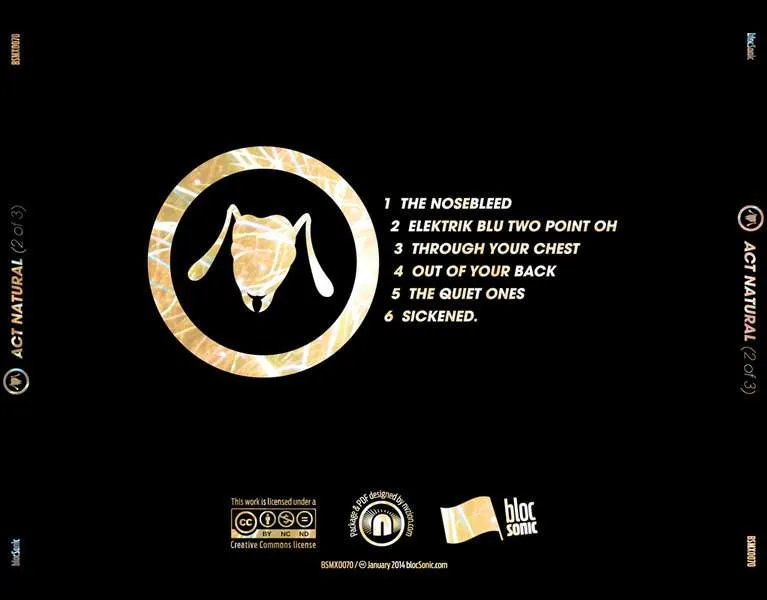 Album traycard for “Act Natural (2 of 3)” by Ant The Symbol