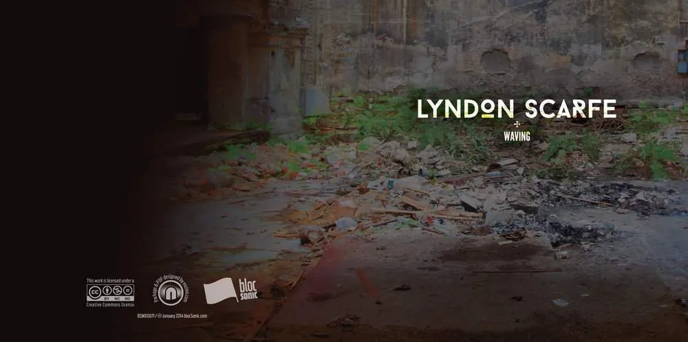Album insert for “Waving” by Lyndon Scarfe