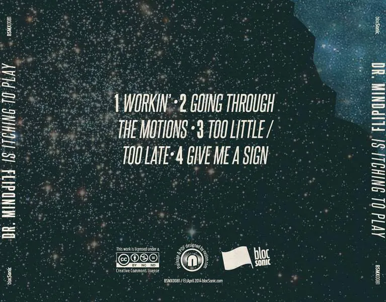Album traycard for “Is Itching To Play” by Dr. Mindflip