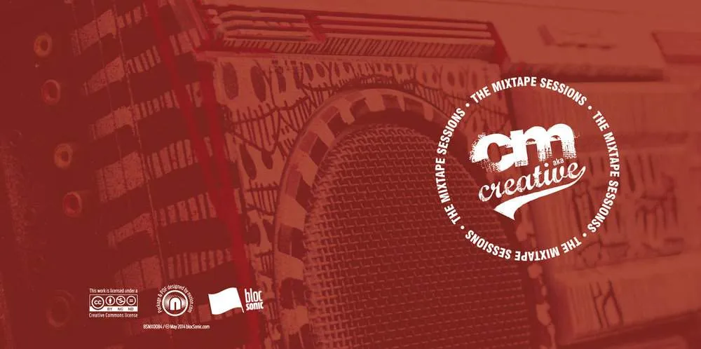 Album insert for “The Mixtape Sessions” by CM aka Creative