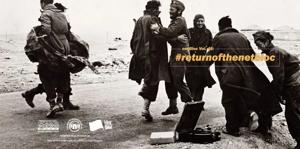 Album insert for “netBloc Vol. 46: #returnofthenetbloc” by Various Artists