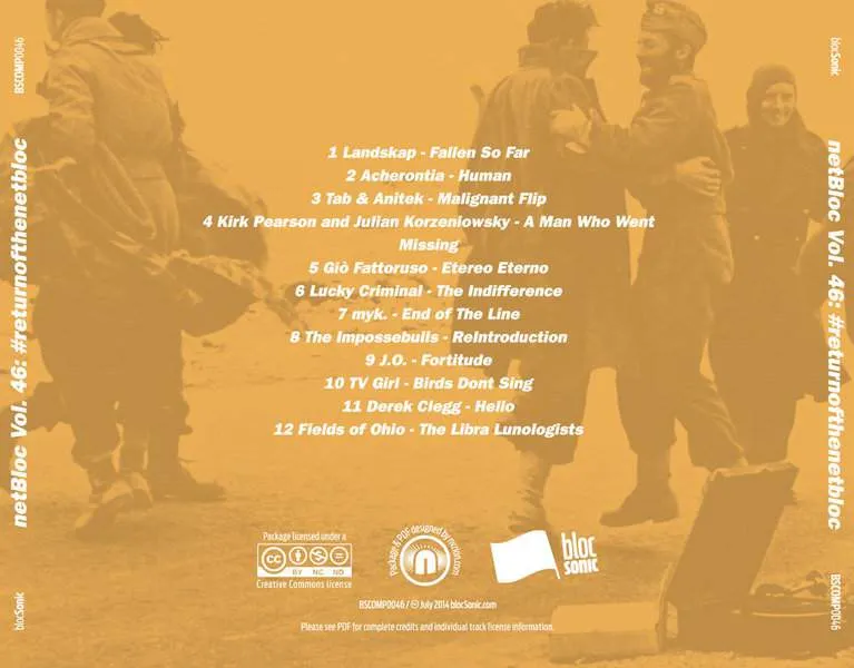 Album traycard for “netBloc Vol. 46: #returnofthenetbloc” by Various Artists