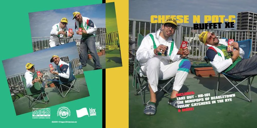 Album insert for “Cheese N Pot-C Buffet XE” by Cheese N Pot-C