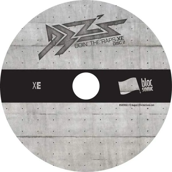 Album disc 2 for “Doin' The Raps XE” by D3Zs