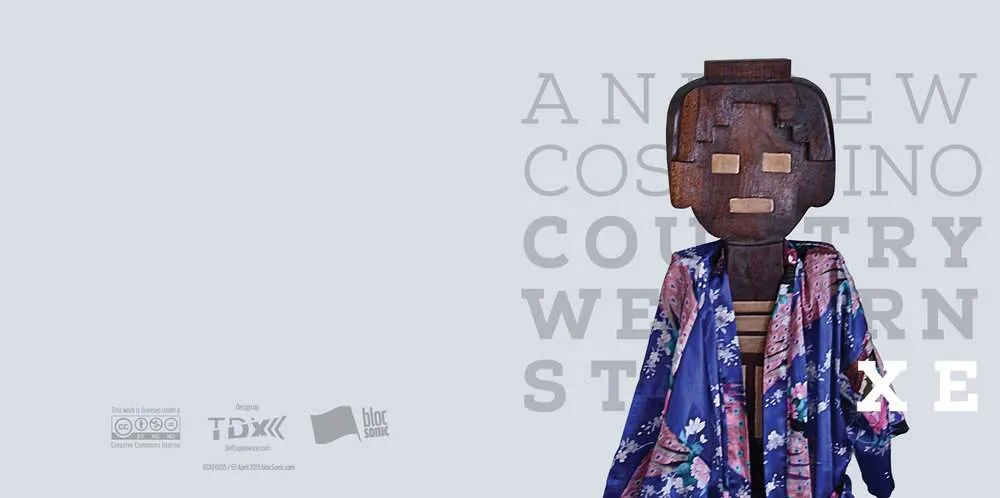 Album insert for “Country Western Star XE” by Andrew Cosentino