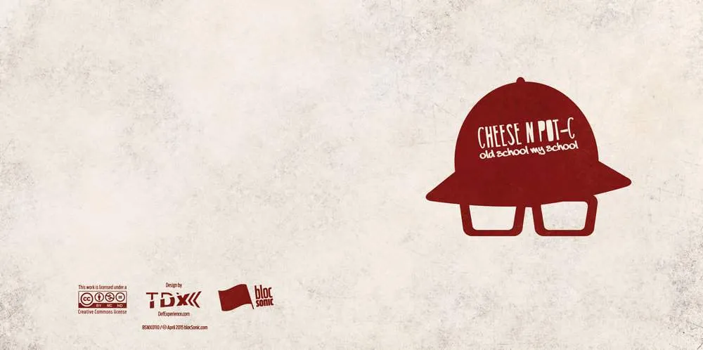 Album insert for “Old School My School” by Cheese N Pot-C