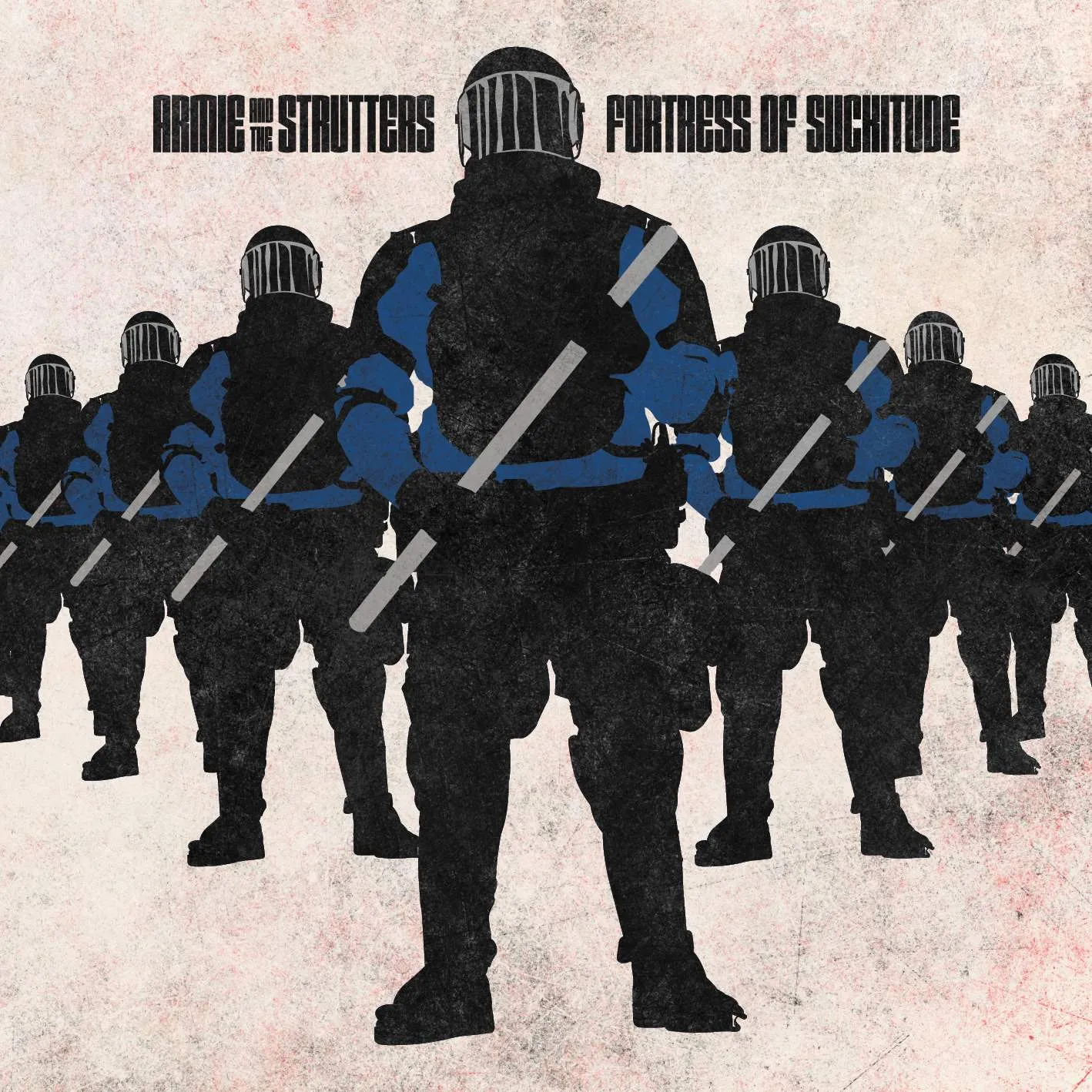 Album cover for “Fortress Of Suckitude EP” by Armie And The Strutters