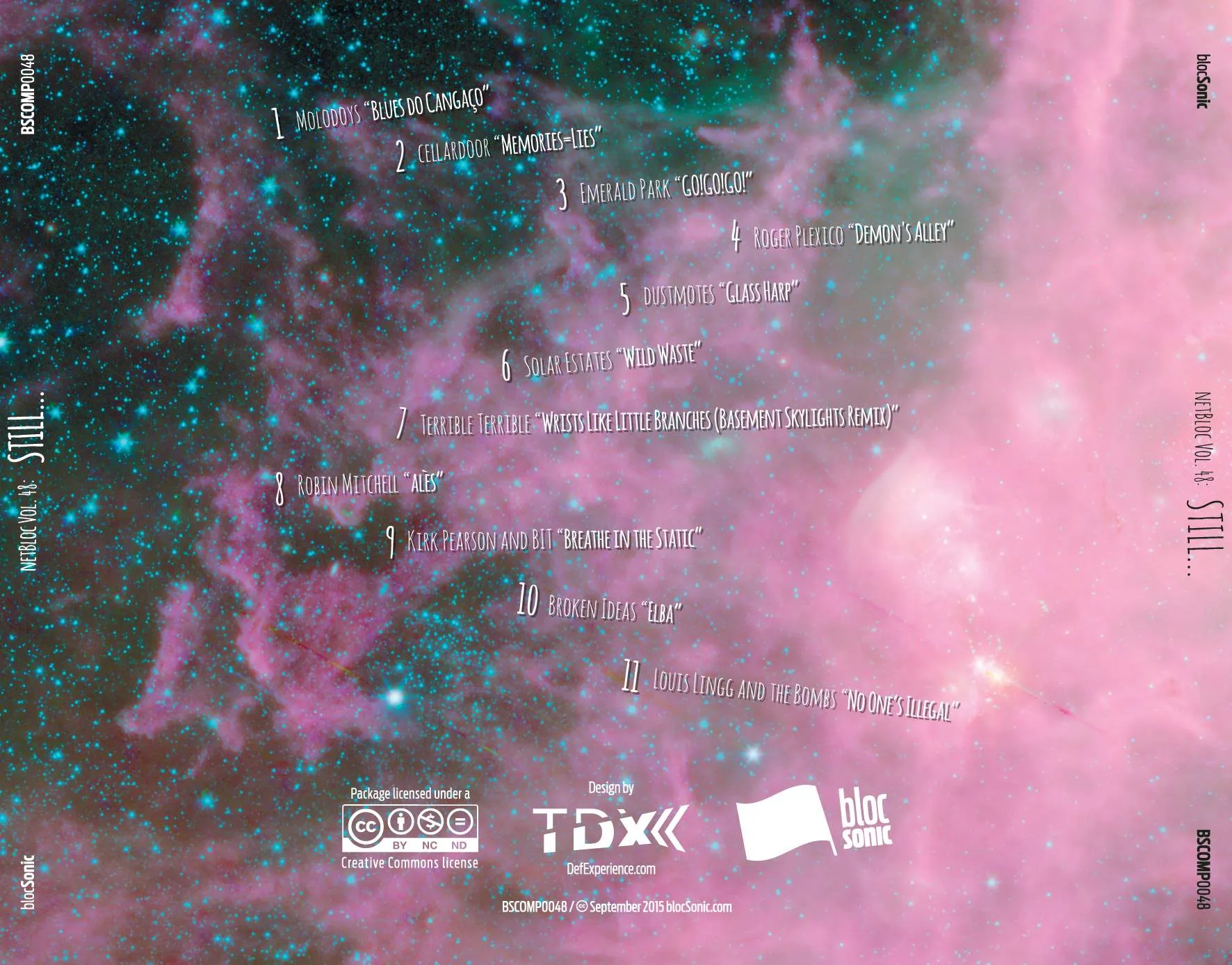 Album traycard for “netBloc Vol. 48: Still…” by Various Artists
