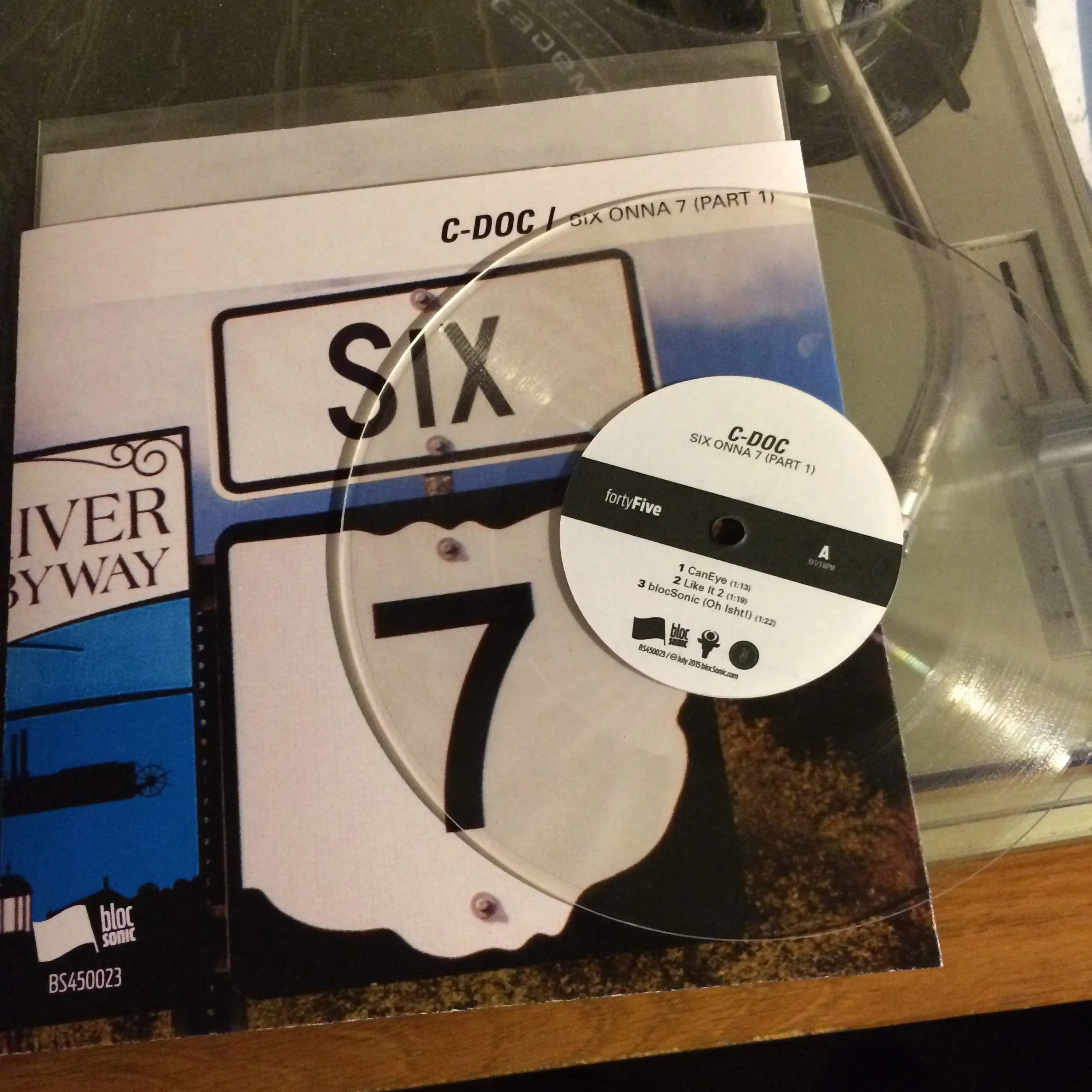 C-Doc - SIX ONNA 7 (Part 1) (Limited Edition 7" Vinyl Edition)