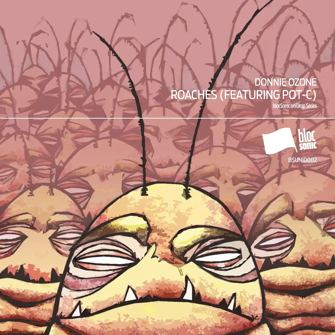 Album cover for “Roaches (Featuring Pot-C)” by Donnie Ozone