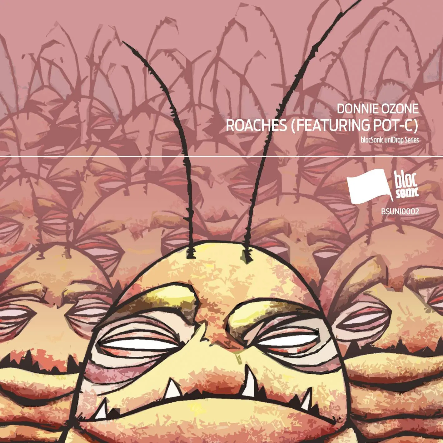 Album cover for “Roaches (Featuring Pot-C)” by Donnie Ozone