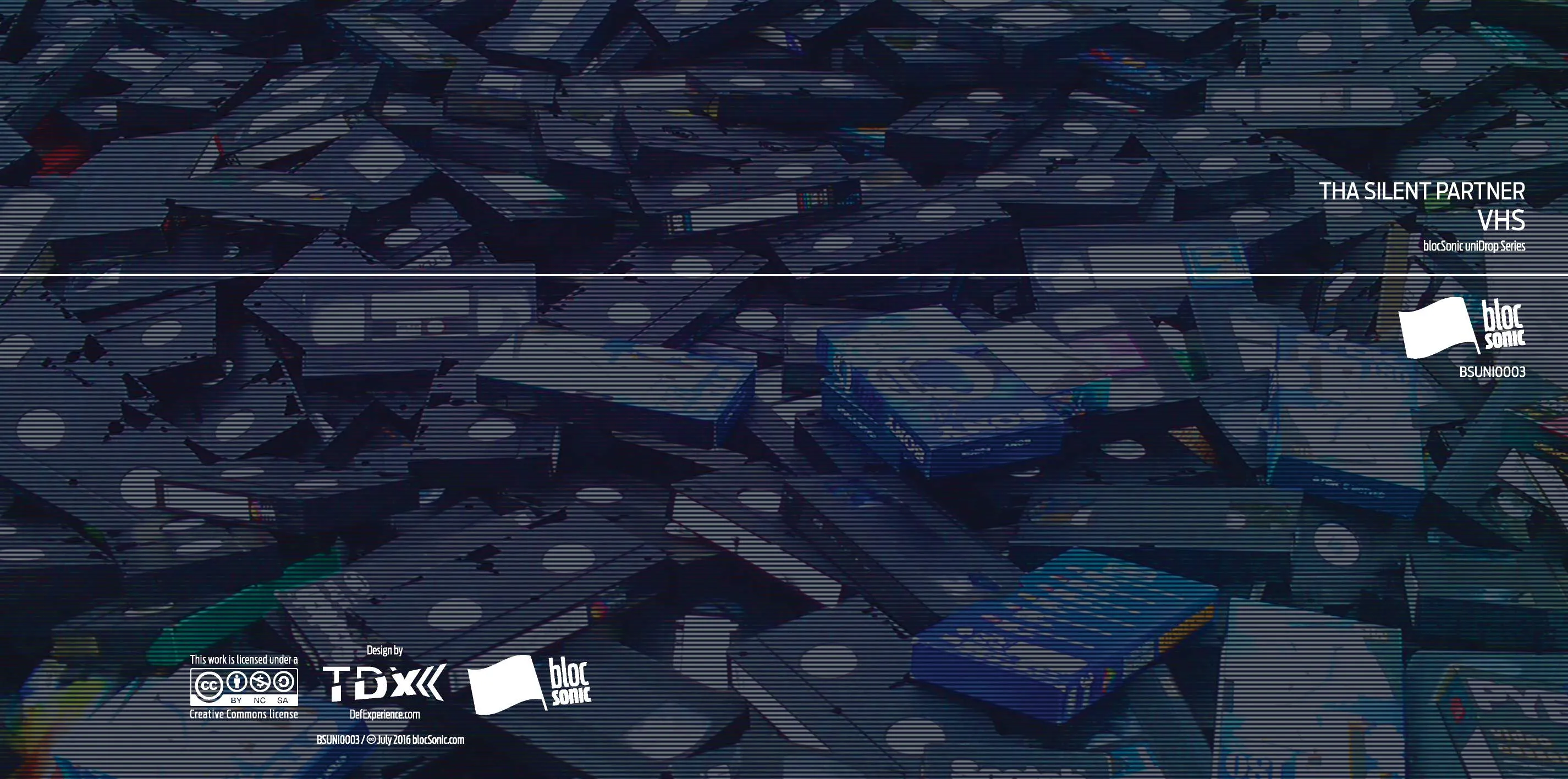 Album insert for “VHS” by Tha Silent Partner