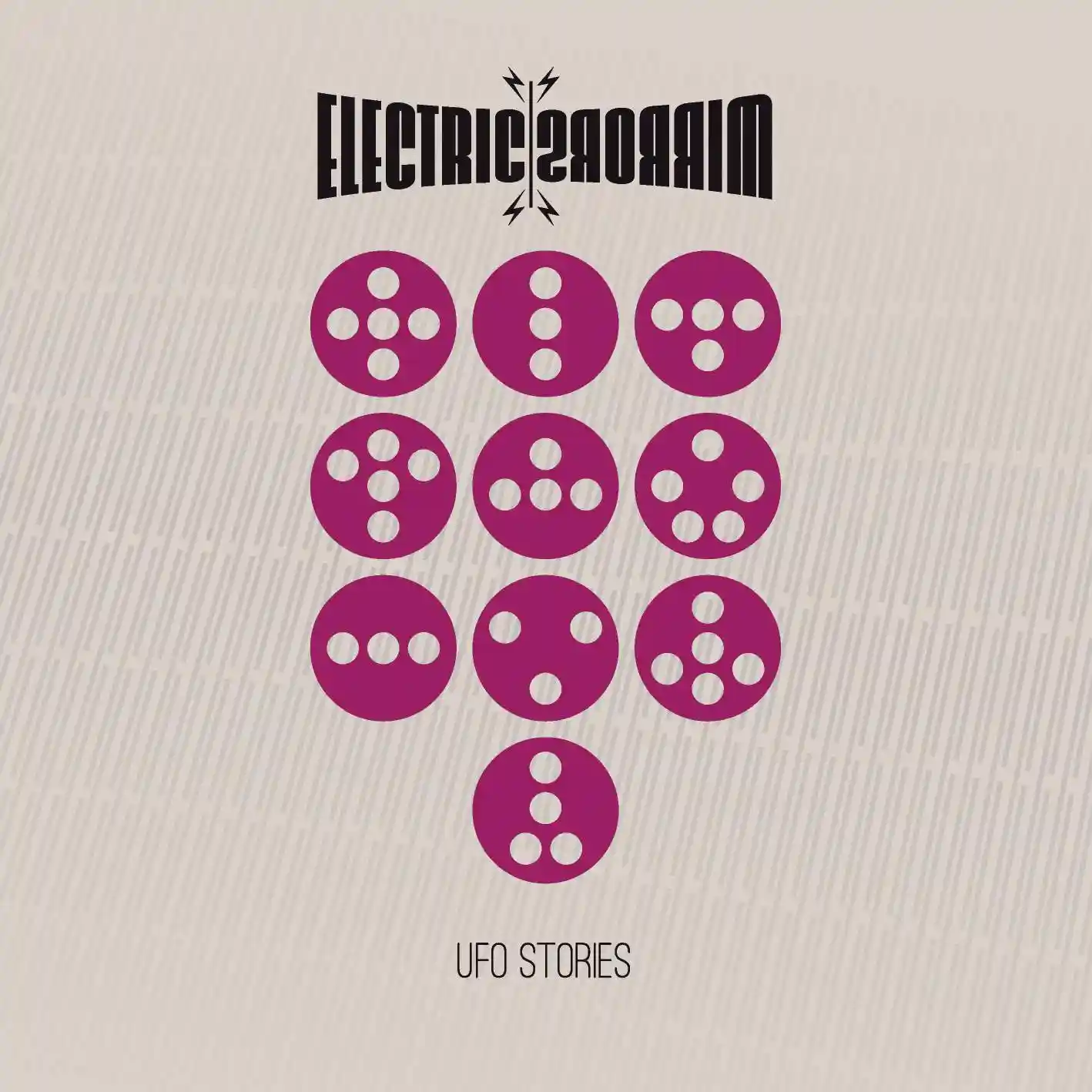 Album cover for “UFO Stories” by Electric Mirrors
