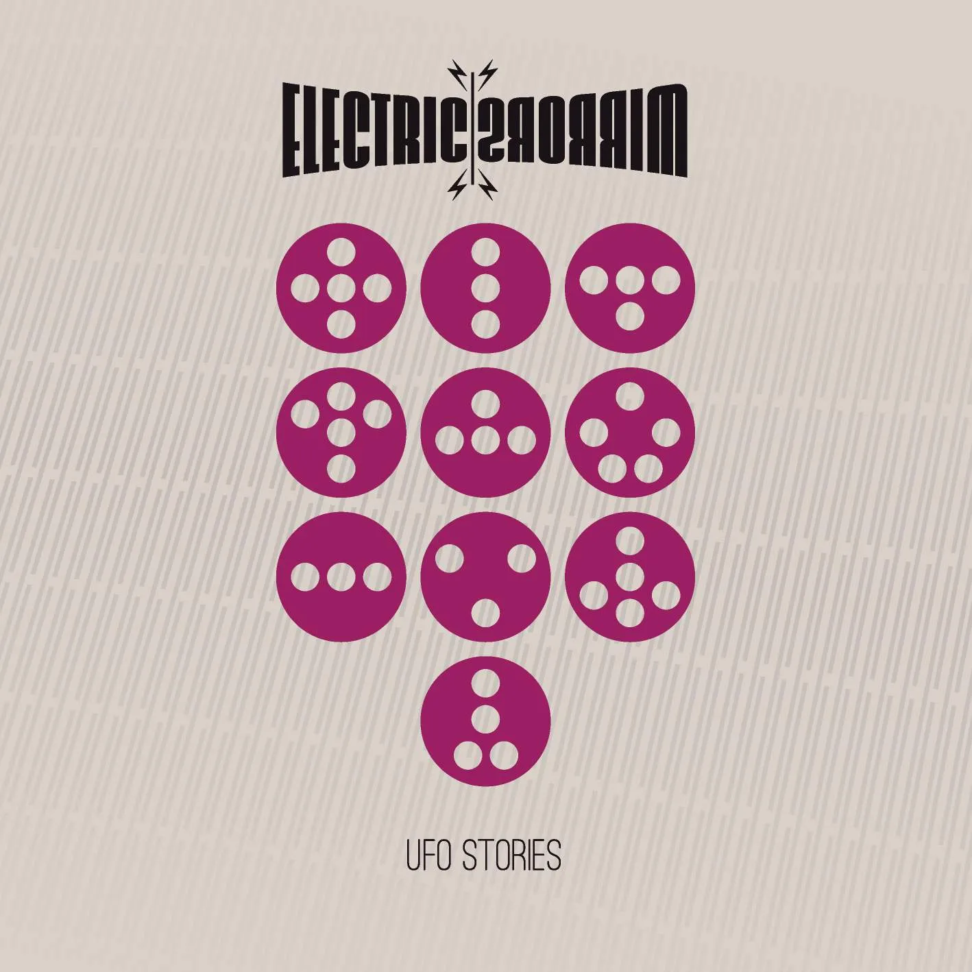 Album cover for “UFO Stories” by Electric Mirrors