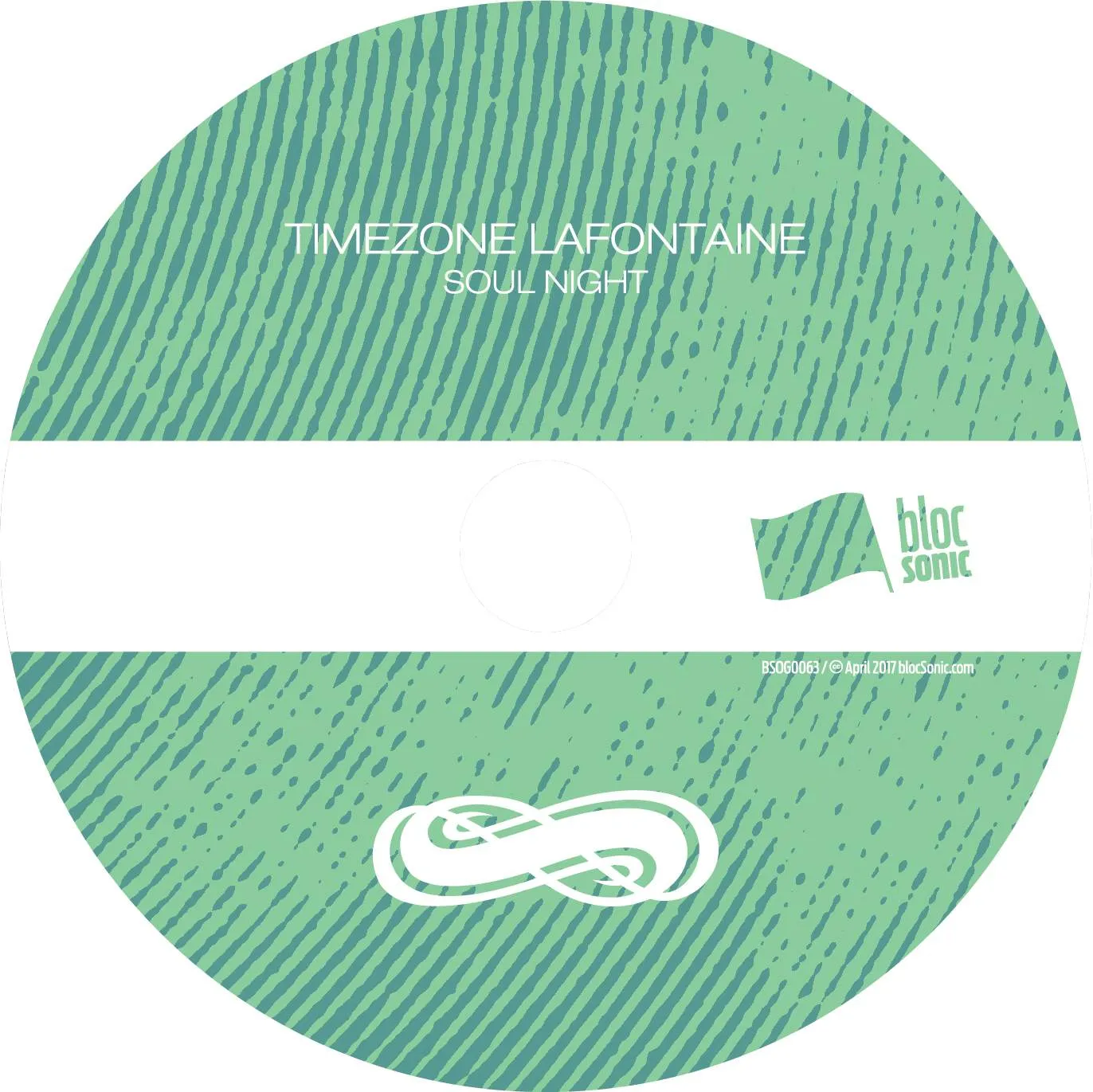 Album disc for “Soul Night” by Timezone Lafontaine