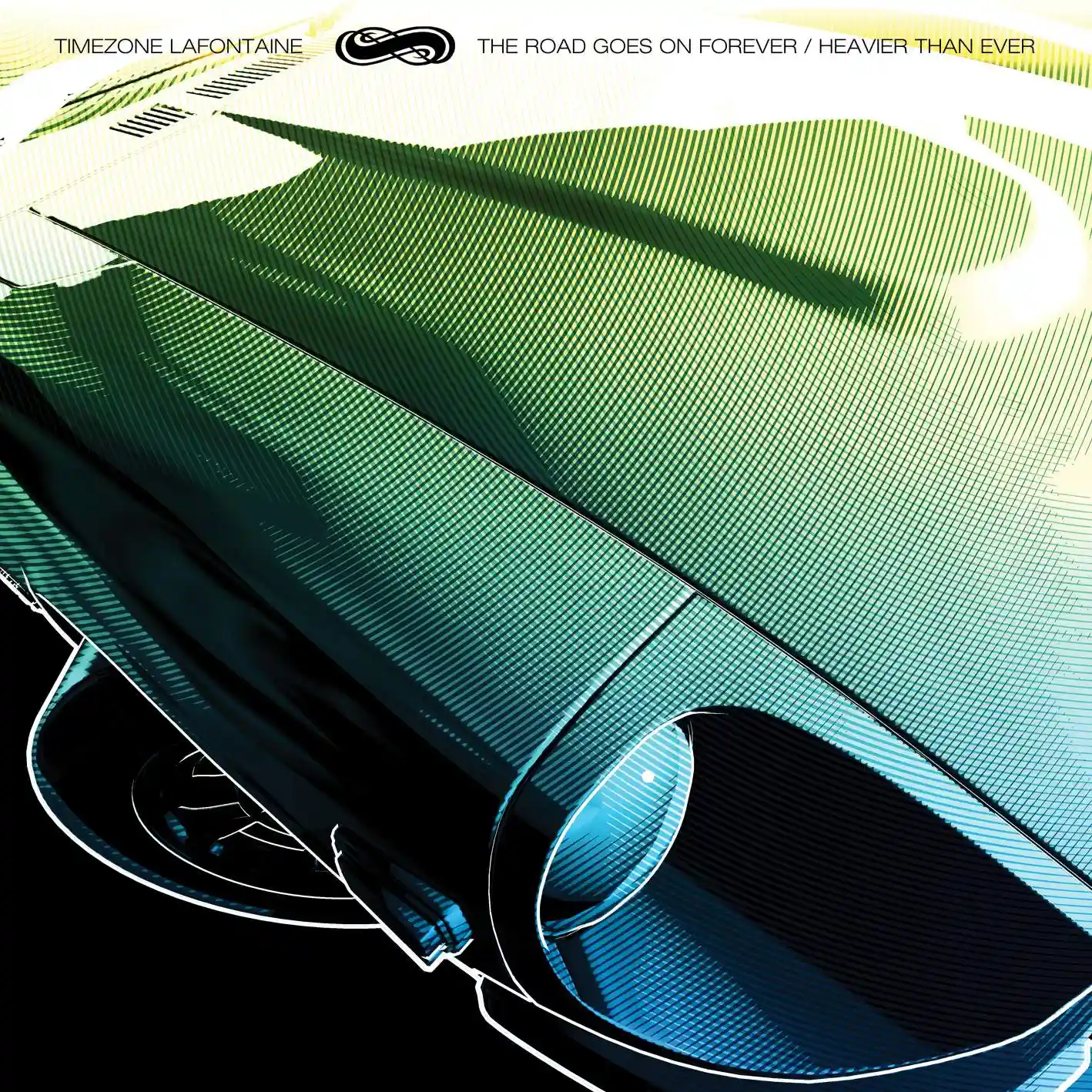 Album cover for “The Road Goes On Forever / Heavier Than Ever” by Timezone Lafontaine