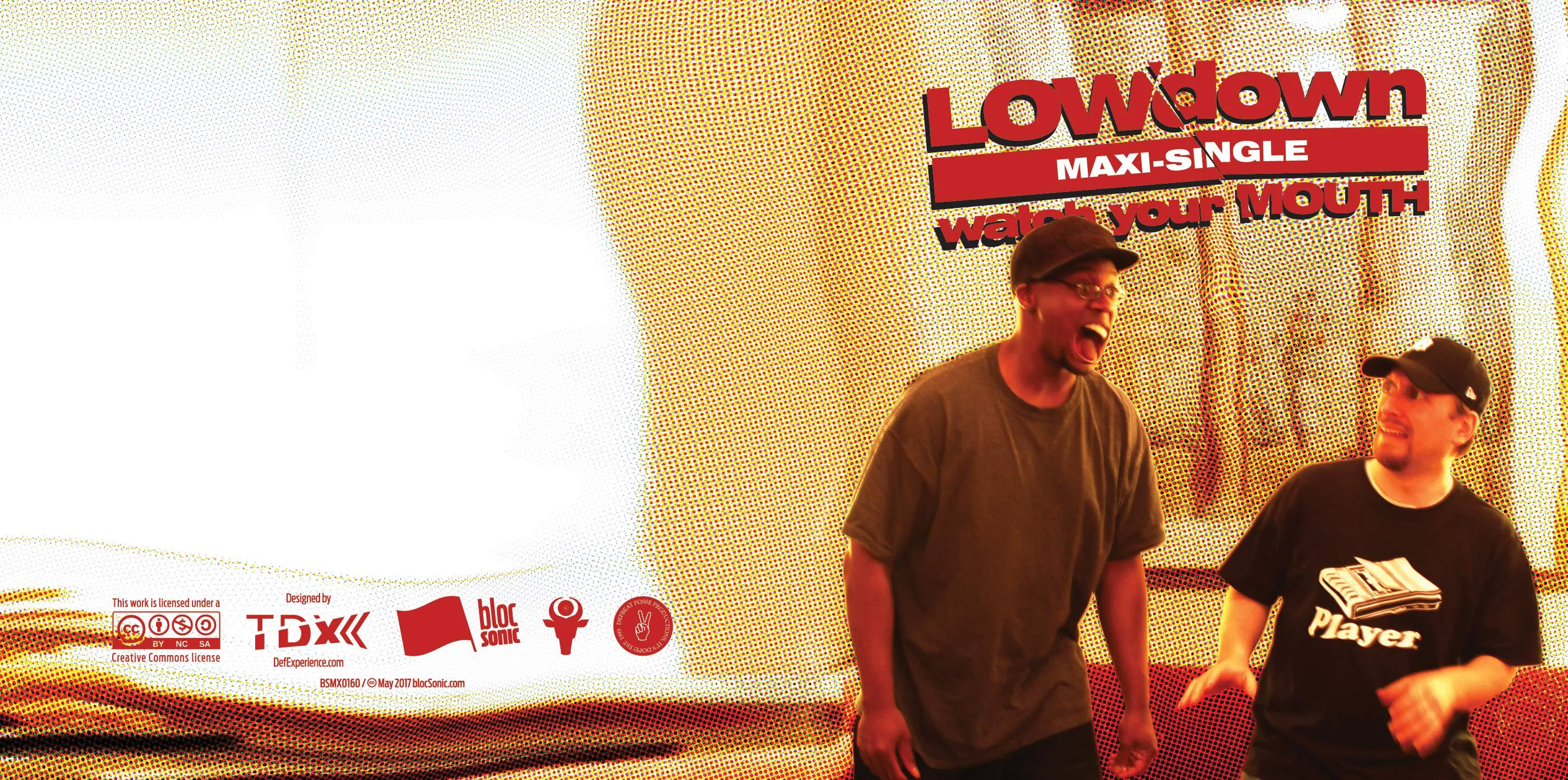 Album insert for “watch your MOUTH” by LOWdown