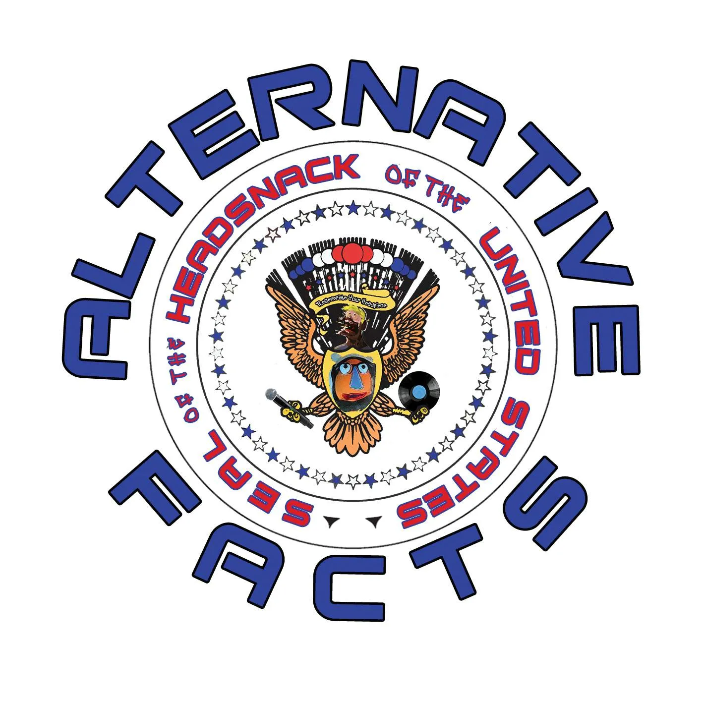 Album cover for “Alternative Facts (The EP)” by Headsnack