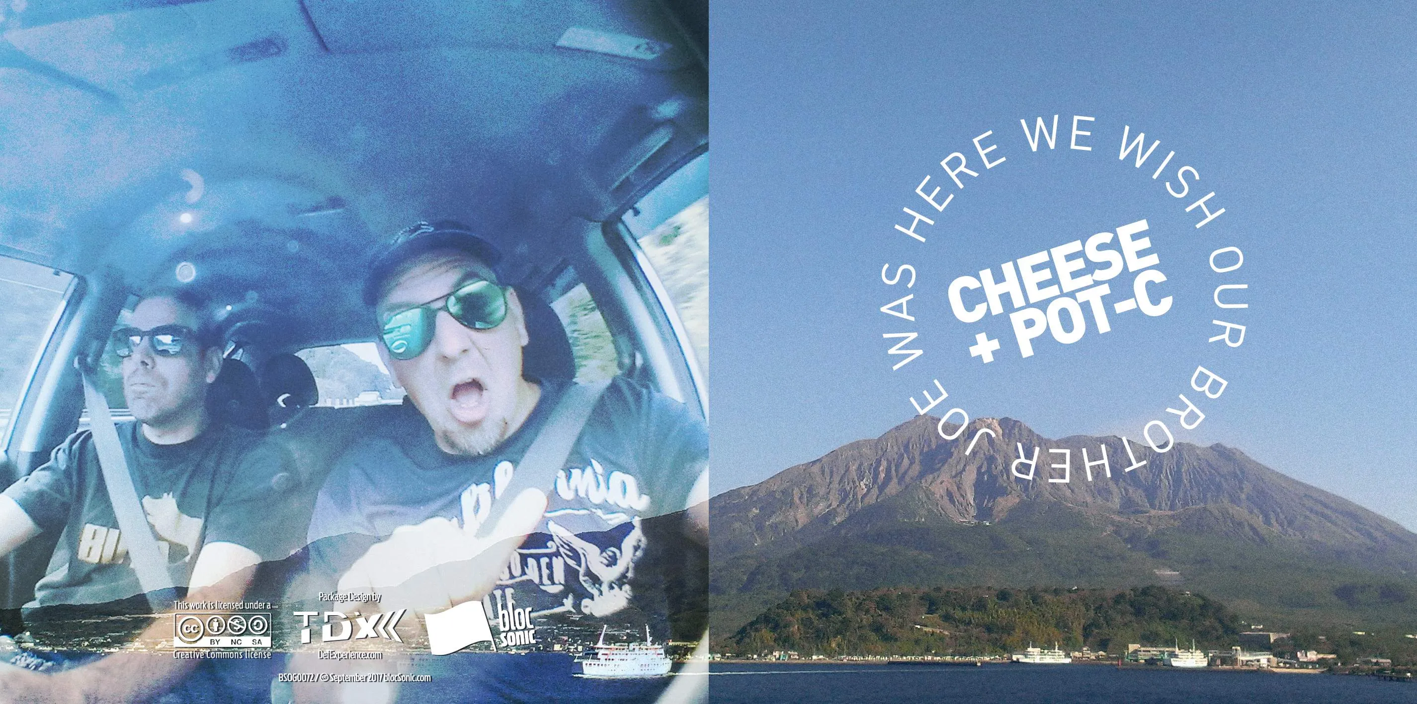 Album insert for “We Wish Our Brother Joe Was Here” by Cheese N Pot-C