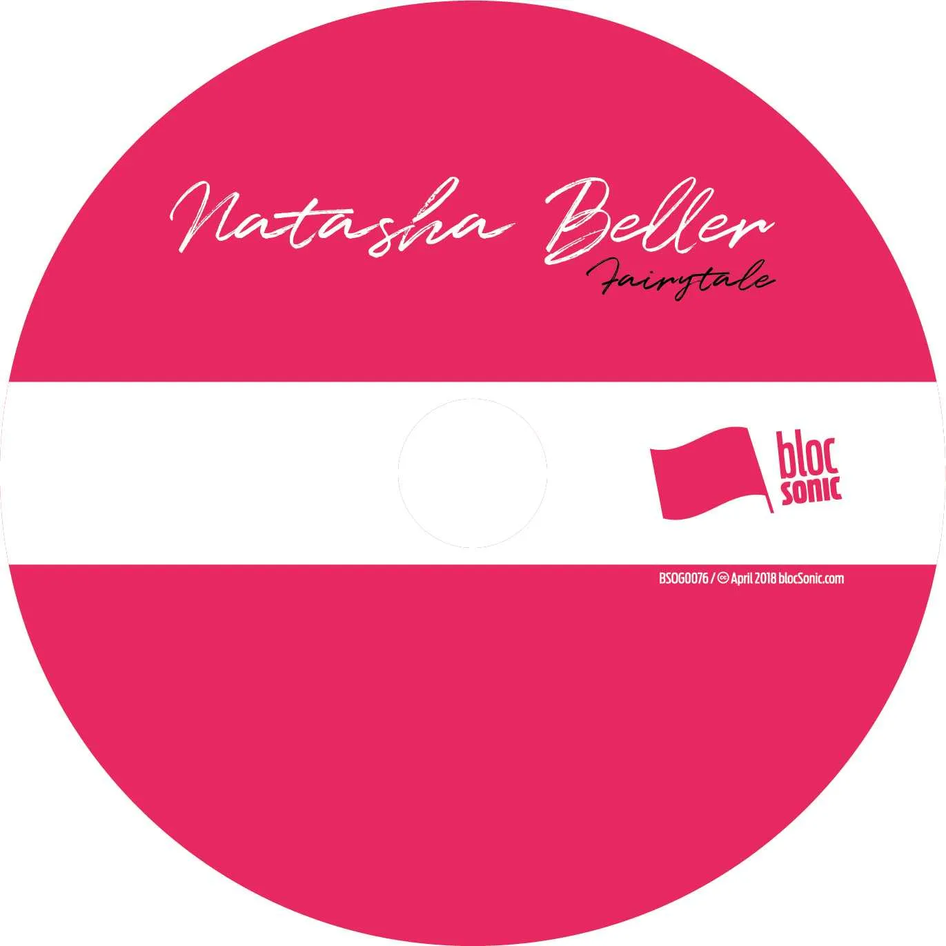 Album disc for “Fairytale” by Natasha Beller
