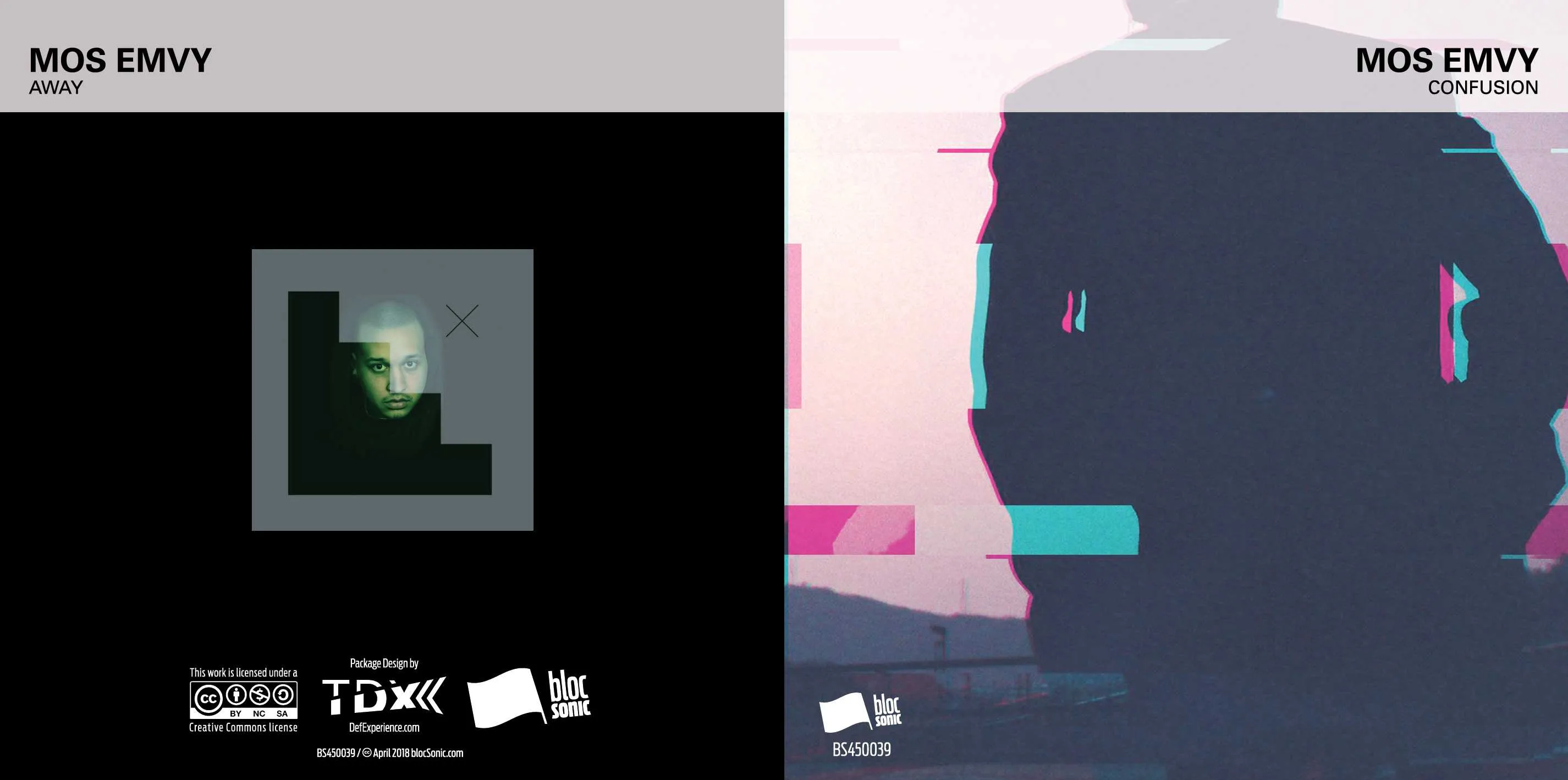 Album insert for “Confusion” by Mos Emvy