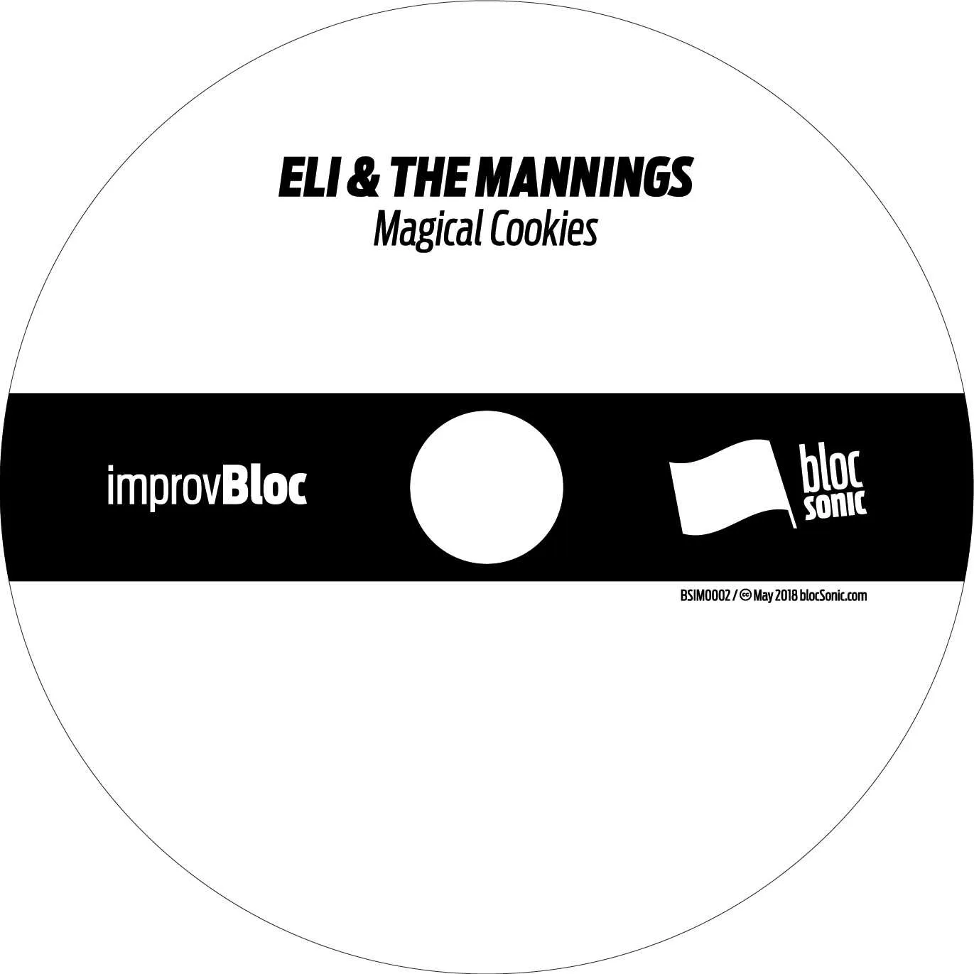 Album disc for “Magical Cookies” by EATM