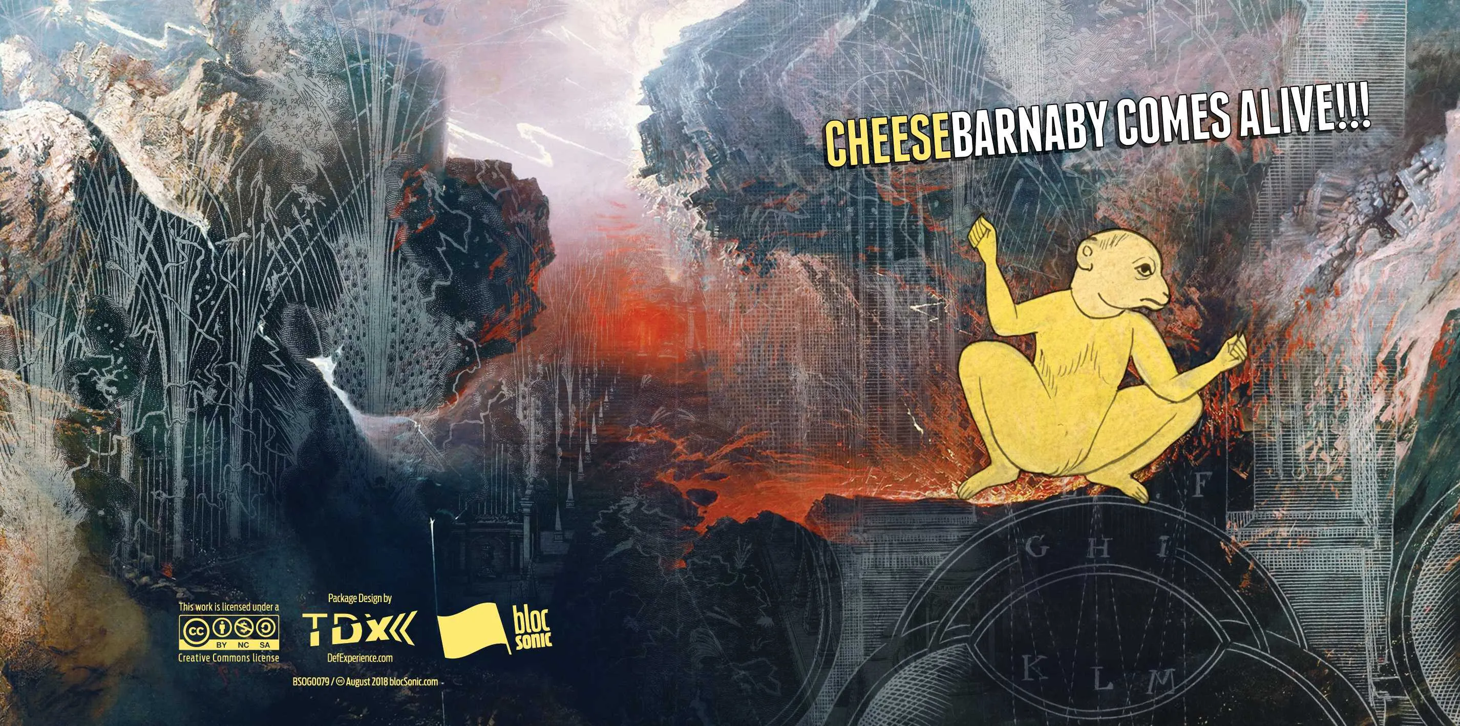 Album insert for “Barnaby Comes Alive!!!” by Cheese