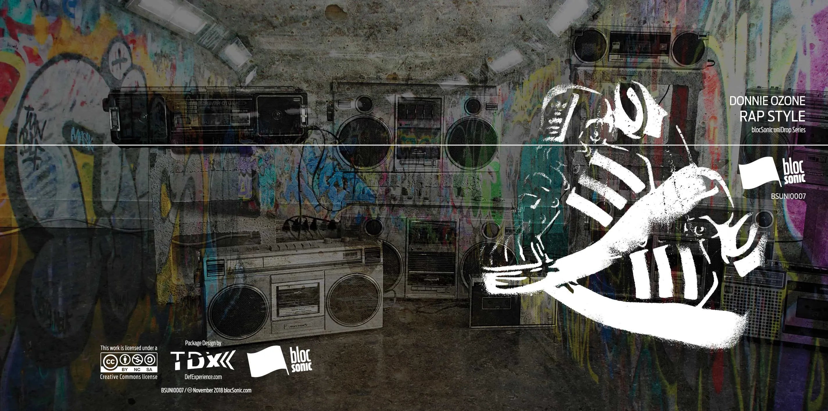 Album insert for “Rap Style” by Donnie Ozone