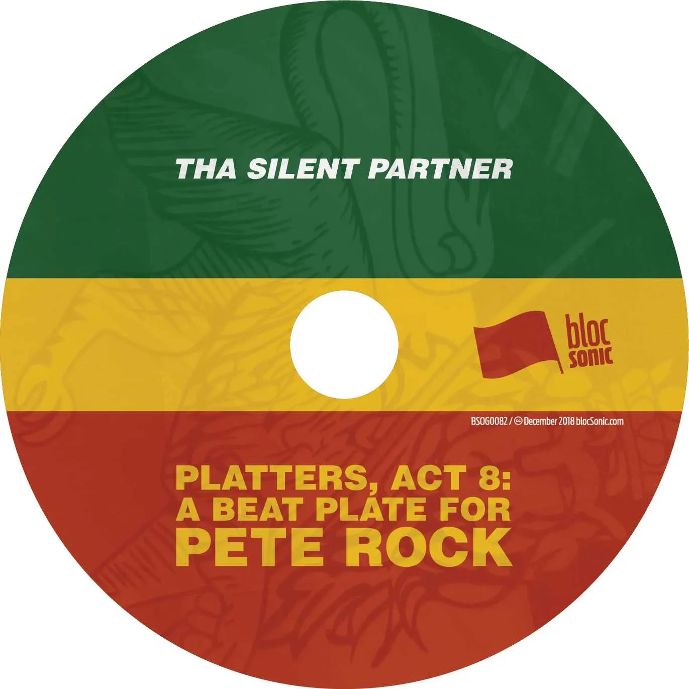 Album disc for “Platters, Act 8: A Beat Plate For Pete Rock” by Tha Silent Partner